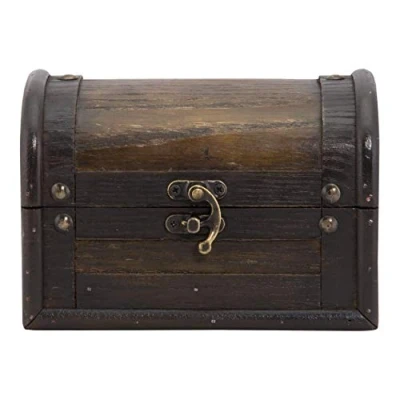 Image of American Metalcraft MCBPBOXAN Bill Presenter Treasure Box, 15.2cm Length, 10.2cm Width, 10.8cm Height, Pack of 10