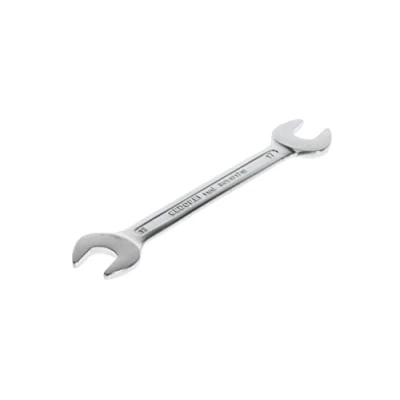 Image of GEDORE red Double Open end spanner, SW 17+19 mm, Metric, 222 mm long, R05101719