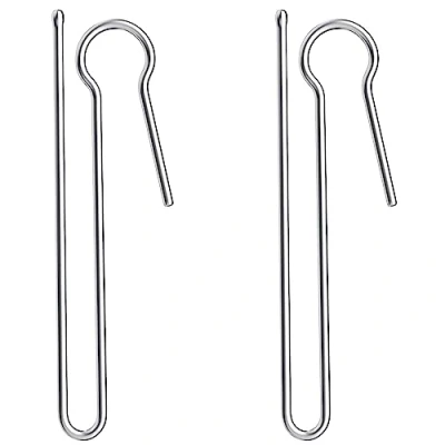 Image of 36 PCS Metal Long Curtain Hooks