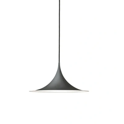 Image of GUBI Semi pendant light, Ø 47 cm, anthracite