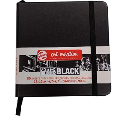 Image of Sketch Book Black Artcreation 12 x cm