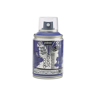 Image of PEBEO 93713 100ml Deco Spray, Acrylic, Violet, 10.5 x 5.2 cm