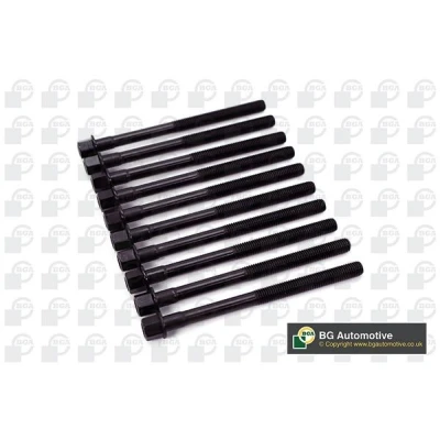 Image of 6088344, 608834410x, 6088344x10 Cylinder Head Bolt Kit BGA BK6354 Male Hex 10 FORD: Fiesta Mk2 Van, Sierra Saloon, Estate