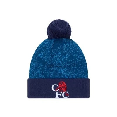 Image of New Era EPL Chelsea FC Retro Sport Cuff Knit Beanie Yellow