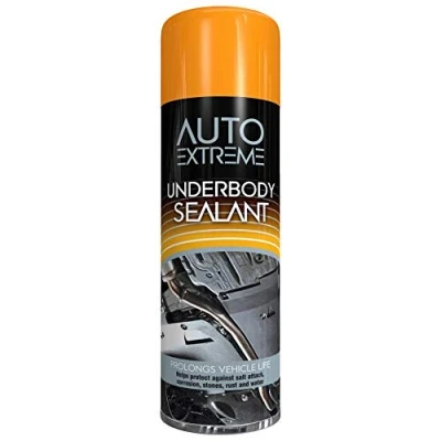 Image of Black Car Underbody Sealant Seal Underseal Spray Vehicle Clean Protector 300ml