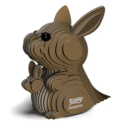 Image of EUGY Kangaroo Eco Friendly 3D Paper Puzzle 015