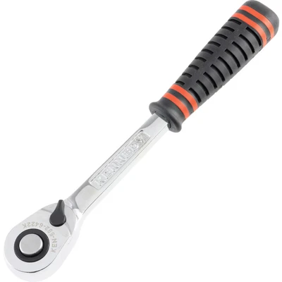 Image of Kennedy 1/2&quot; Square Drive Q/R 72T Ratchet Handle Rubber