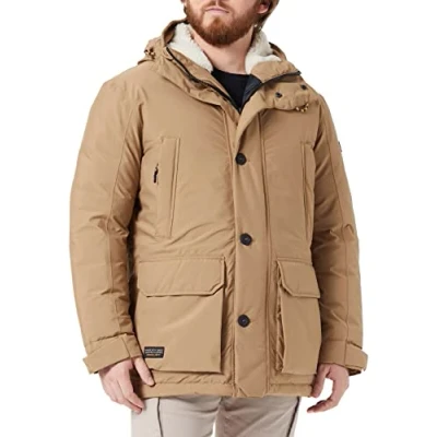 Image of camel active Men&#039;s 420954/8E75 Jacket, Wood, 50