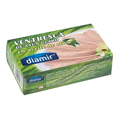 Image of Ventresca de Atun Claro belly meat from light tuna in olive oil