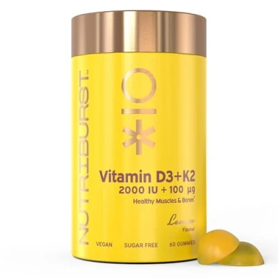 Image of Nutriburst Vitamin D3 + K2 60 Gummies