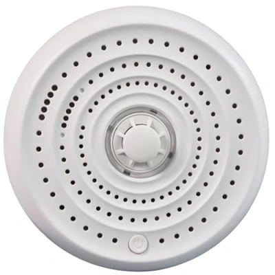 Image of Mercury HD 718 Heat Sensor Alarm with 10 Year Sealed, Battery Replacing and a Simple Install in Kitchens, Garages, linving Rooms Lofts Alerts to Rapid Temperature Change, White