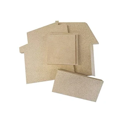 Image of Stovax FB25206180 Brunel 1A Side Vermiculite Fire Brick, Beige