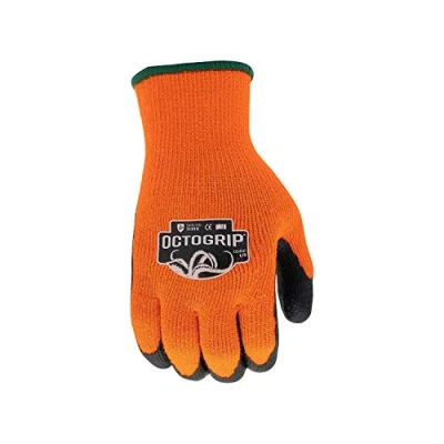 Image of Octogrip 10G Cold Weather Glove Poly Knit Foam Latex Palm OG450 (9L)