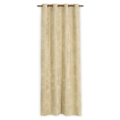 Image of Deco Mex OTEV030 VALENCE velvet curtains, 145 x 260 cm, polyester, nylon, natural, normal size