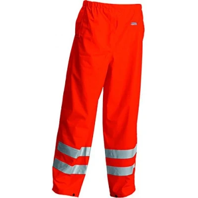 Image of Lyngsoe LR52 05 S Size Small Trousers Hi Viz Orange
