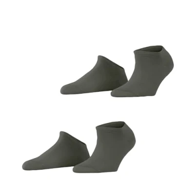 Image of ESPRIT Women&#039;s Small Dots 2 Pack Socks, Cotton, Grey (Light Melange 3390), 5.5 8 (Pack Of 2)