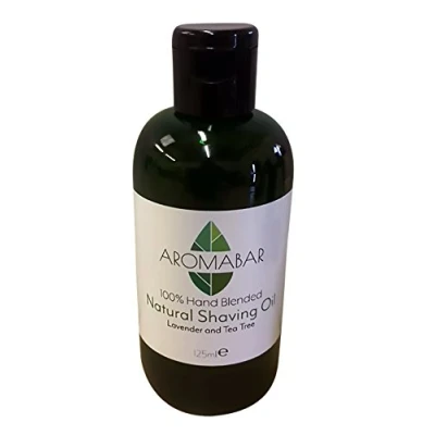 Image of Natural Shaving Oil with Lavender &amp; Tea Tree 125ml