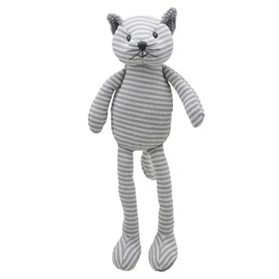 Image of Wilberry Knitted Cat Soft Toy WB004329