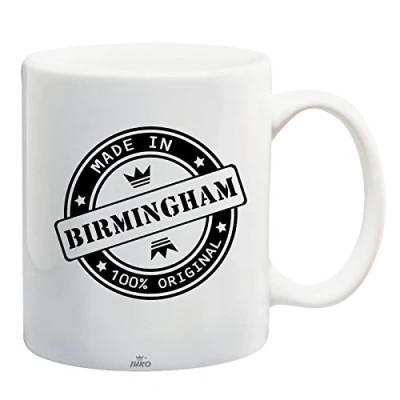 Image of Juko Made In Birmingham Mug 100% Original Coffee Cup Gift Idea
