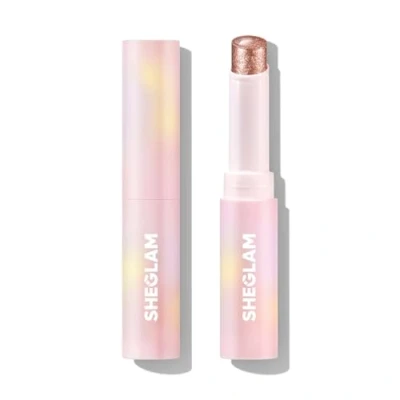 Image of SHEGLAM Crystal Jelly Glaze Eye Shadow Stick Eyeliner Brightener Pencil with Brush Easy to Blend Long Lasting Shimmer Rock Star