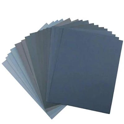 Image of 9&quot; x 11&quot; Sandpaper Sheets 400 5000 Grit Sanding Paper for Wood Furniture Finishing, Metal and Automotive Polishing, Wet or Dry Sanding, 16