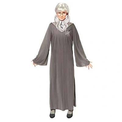 Image of Amscan 9912490 Women&#039;s Officially Licensed Moaning Myrtle World Book Day Fancy Dress Costume Size: 8 10
