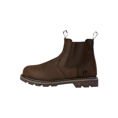 Image of JACK PYKE Steel Toe Capped Safety Dealer Boots Brown Size 9 UK