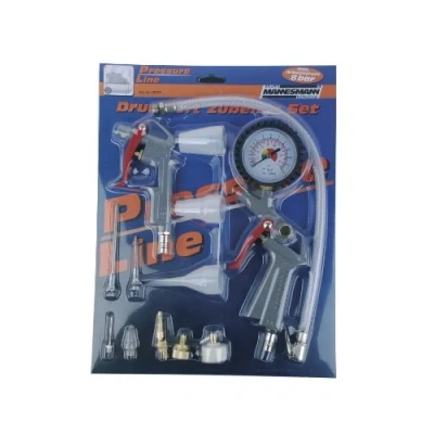Image of Brüder Mannesmann Compressed Air Accessory Set M15270