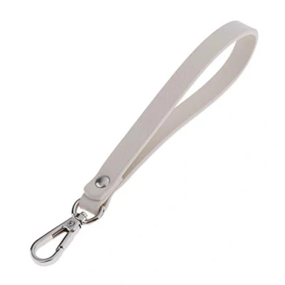 Image of Wristlet Strap Replacement Wrist Hand Keychain for Wallet Purse Cellphone Clutch Bags, Beige, 19cm