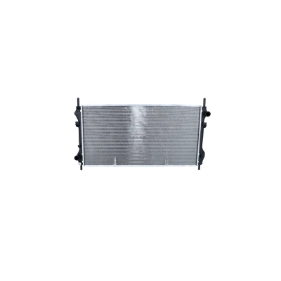 Image of 1103119, 1103120, 1104320, 1113204, 1113206 Engine radiator NRF 519697 Aluminium 770mm 396mm 24mm with mounting parts Brazed cooling fins