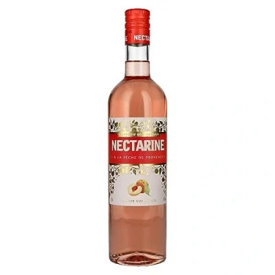 Image of Nectarine, 70cl Peach Liqueur French Fruit Based Aperitif Perfect For Spritz Cocktails Natural Ingredients 12% ABV
