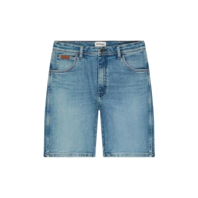 Image of Wrangler Men&#039;s Texas Denim Shorts, Sentinel Steel, 36W