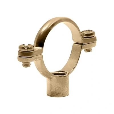 Image of 15mm Cast Brass Single Pipe Ring Bag of 5