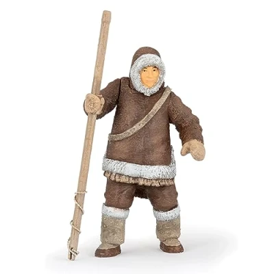 Image of Papo MARINE LIFE Animaux Figurine, 56033 Inuit, Multicolour