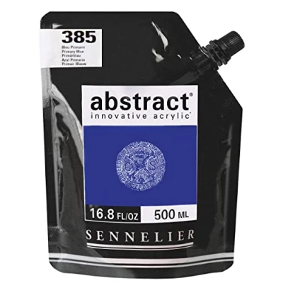 Image of Sennelier Abstract Acrylic 500ml Pouch, Primary Blue, (10 121521 385)