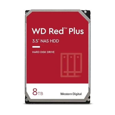 Image of WD Red 8TB 3.5 Inch NAS Internal Hard Drive 5400 RPM WD80EFAX