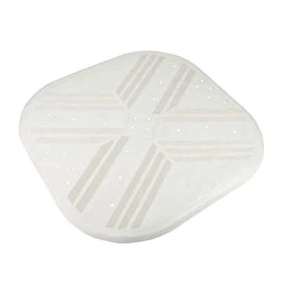 Image of Homecraft Sure Tread Shower Mat (Eligible for VAT Relief in the UK) Bath With Suckers Stays Place, Non Slip Raised Treads, Reduce and Fall Risk Bathroom Elderly Disabled