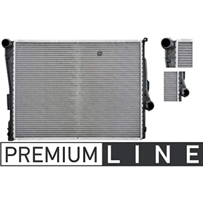 Image of 1613108, 17111613108, 17119071519, 9071519 Engine radiator MAHLE ORIGINAL CR 458 000P BMW: 3 Saloon, Touring, Coupe