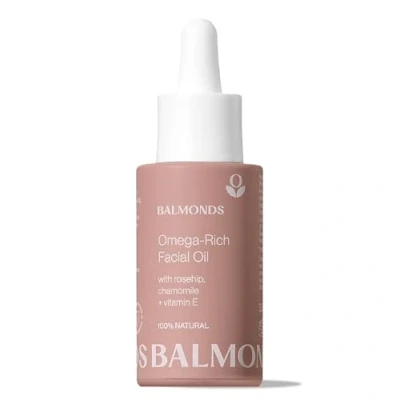 Image of Balmonds Intensive Facial Oil 30ml 100% Natural with Rosehip, Lavender &amp; Vitamin E Hydrating, Nourishing Moisturising Serum