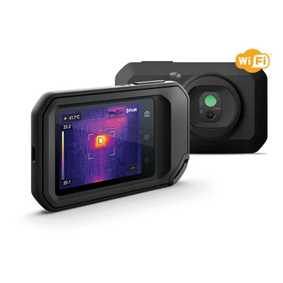 Image of FLIR C3 X Compact Thermal Imaging Camera with Wifi: High Resolution Infrared Imager for Inspection, Electrical/Mechanical, Building, and HVAC Applications