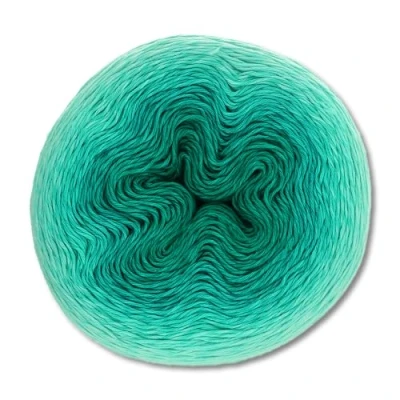 Image of Frida&#039;s Wollhaus Scheepjes 215 g Whirl Ombré Bobbel Gradient Yarn 15 Colours (560 Jade JimJam)