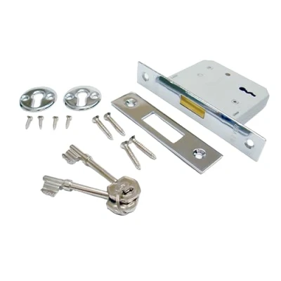 Image of Era 472 61 2.5 inch/ 64mm 3 Lever Deadlock Chrome Effect