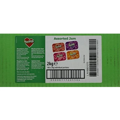 Image of Hartley&#039;s Assorted Jam (Pack of 100)