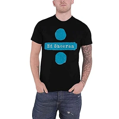 Image of Ed Sheeran EDTS01MB01 T Shirt, Black, Small
