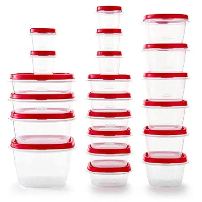 Image of Rubbermaid 42 Piece Food Storage Containers with Lids