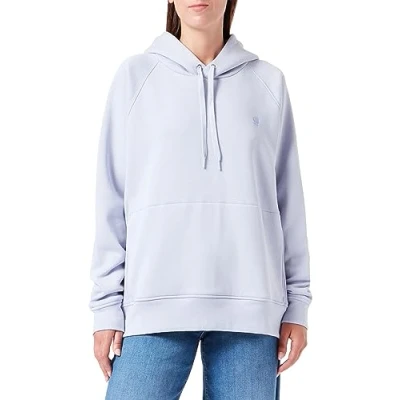 Image of G STAR RAW Women&#039;s Premium Core 2.0 Hooded Sweater Sweats, Grey (icelandic blue D21255 C235 G081), XL
