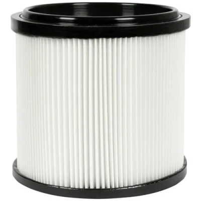 Image of Original Einhell replacement pleated filter for dust class L (suitable wet dry vacuum cleaner of L, vacuuming, 150 mm diameter, 175 height)