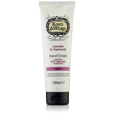 Image of Roots &amp; Wings Organic Gentle Lavender Chamomile Hand Cream 125ml
