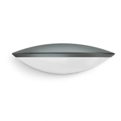 Image of Steinel L 825 SC LED Outdoor Wall Light Anthracite, 9.7 W Downlight, smart Motion Sensor Light, warm white, Bluetooth