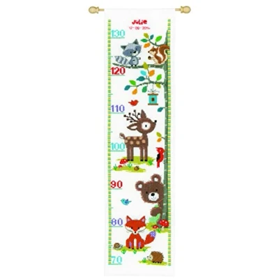 Image of Vervaco Counted Cross Stitch KT Forest Animals II AIDA